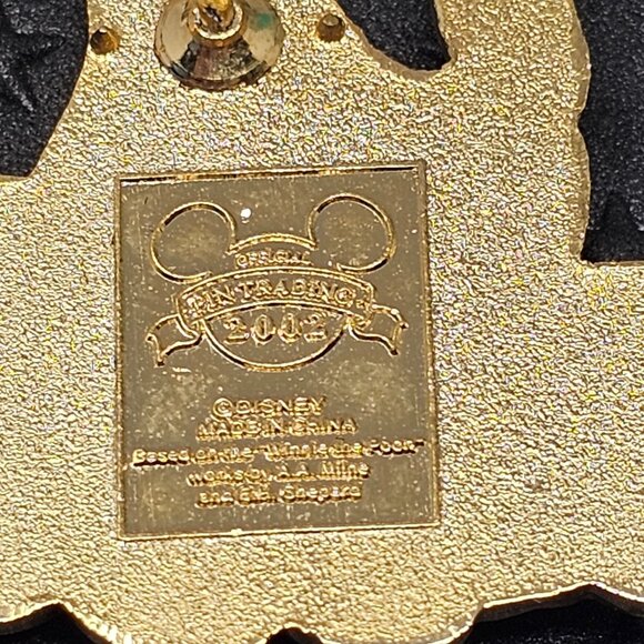 Disney Character Name Series Tigger Trading Pin Teal Background 2002 3D Letter I - Picture 3 of 3